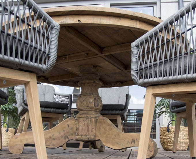 Saragossa stół teak 165