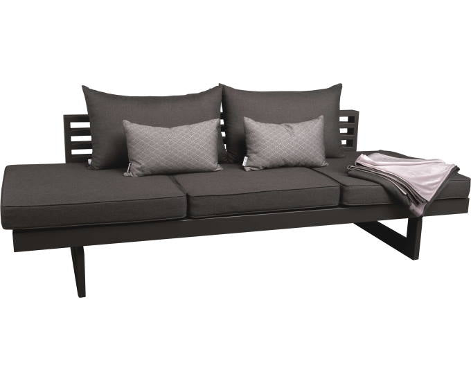 sofa New Holly antracyt szare poduszki