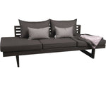 sofa New Holly antracyt szare poduszki