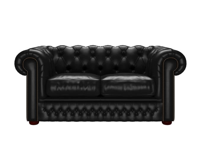 sofa Regent herbowy czarny