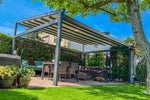 Pergola wolnostojąca z rozsuwanym dachem Square