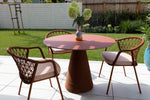 Ikon Twist Pedrali – stół outdoor ze sznurem