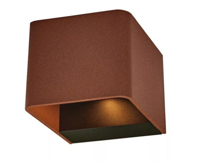 lampa elewacyjna Square corten
