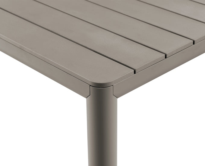 Tybr stół rozkładany szary