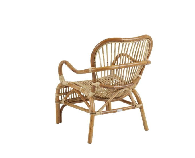 fotel wypoczynkowy Vallda rattan naturalny