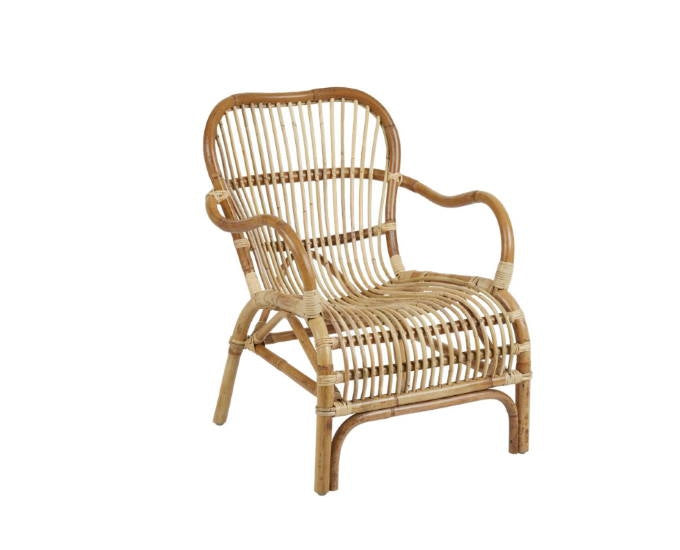 fotel wypoczynkowy Vallda rattan naturalny