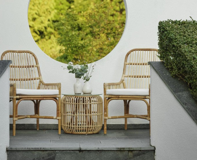 krzesło z rattanu Vallda