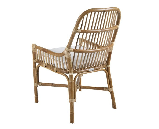 krzesło z rattanu Vallda