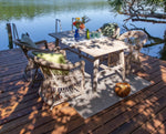 zestaw teak Vigo technorattan Kamomil