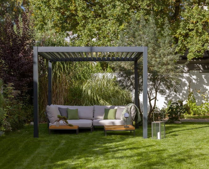 zadaszenie lamelowe 3x3