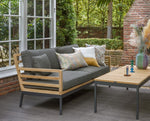 sofa teak aluminium Zalongo
