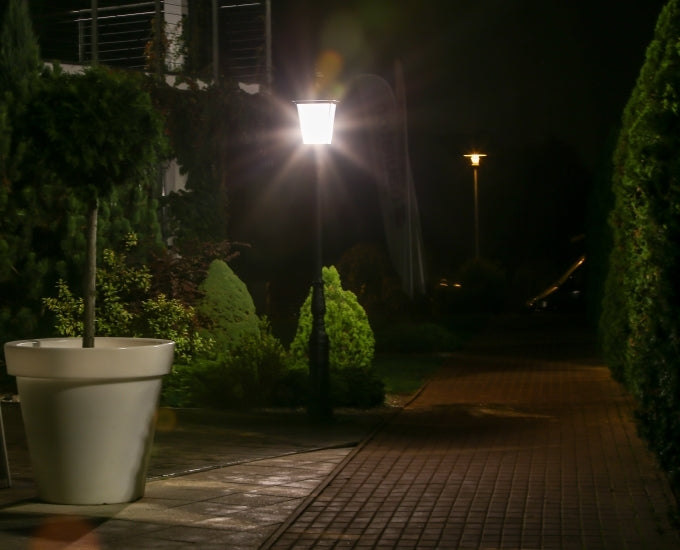 latarnia ogrodowa aluminiowa Gjovik