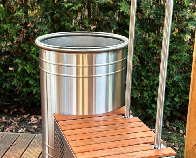 Beczka do morsowania ze stali nierdzewnej 72