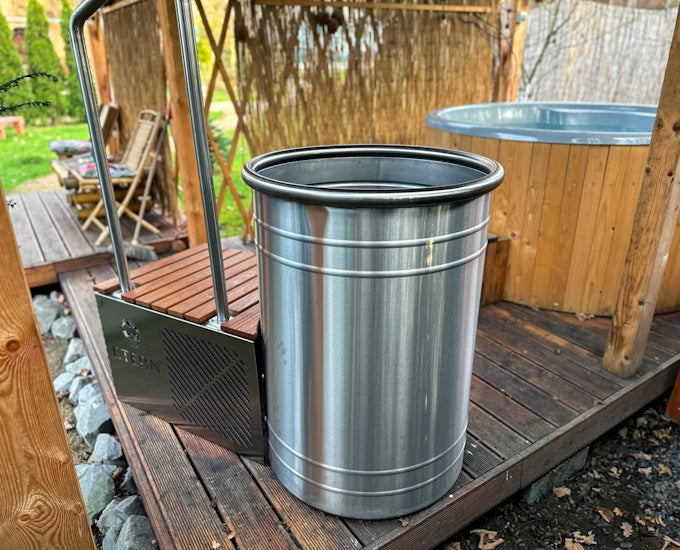 Beczka do morsowania ze stali nierdzewnej 72