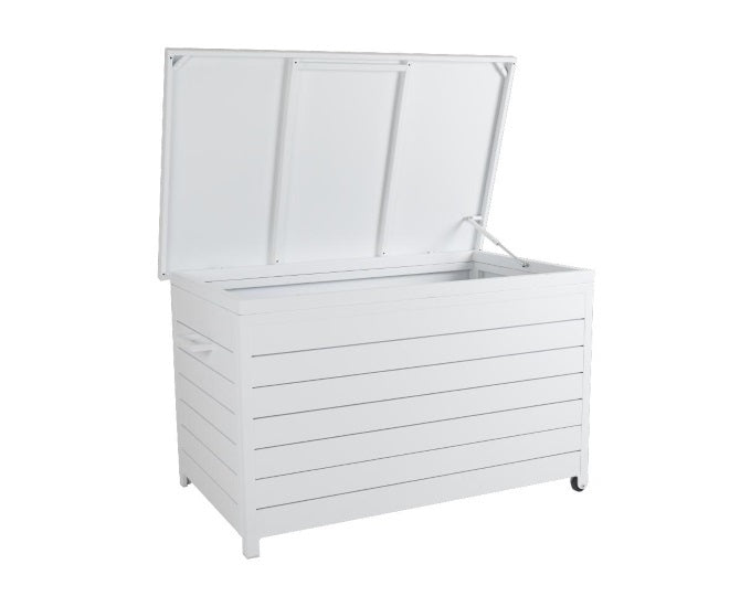 biała skrzynia aluminiowa