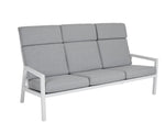 biała sofa 3 osobowa z wysokim oparciem Antibes