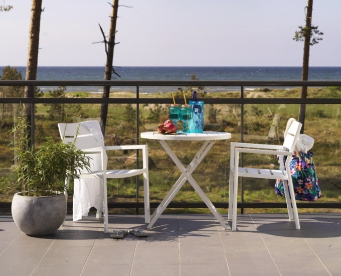 Okrągły stolik rozkładany Albi