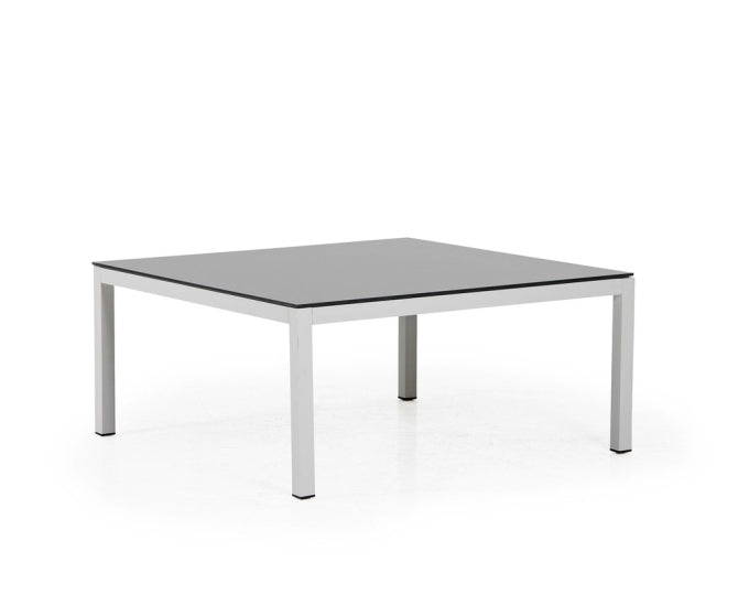 stolik kawowy aluminiowy biały Antibes