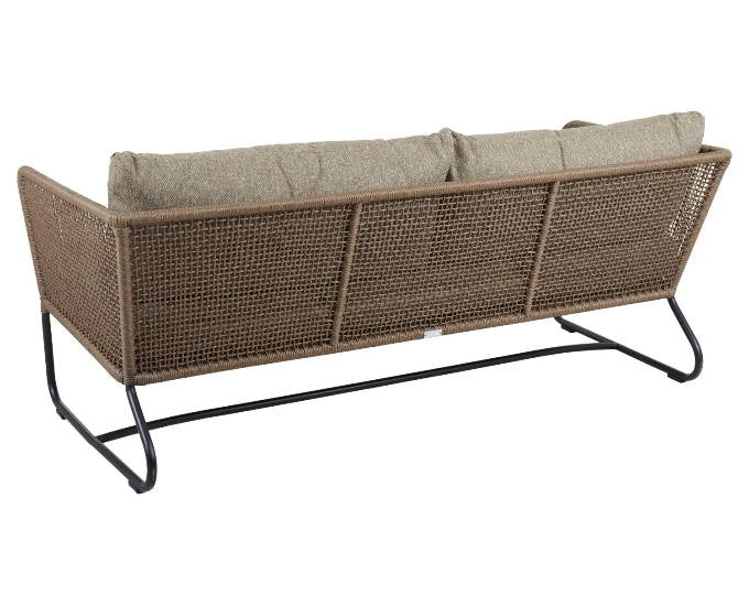 ażurowa sofa technorattan Pors