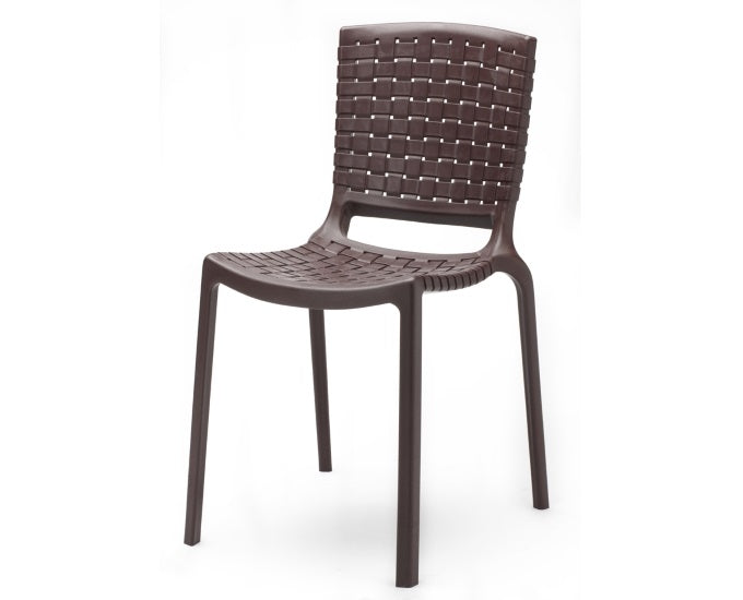 Plecione krzesło Tatami 305 w kolorze brązowym