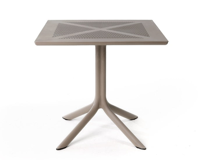 Clip X 80x80 taupe