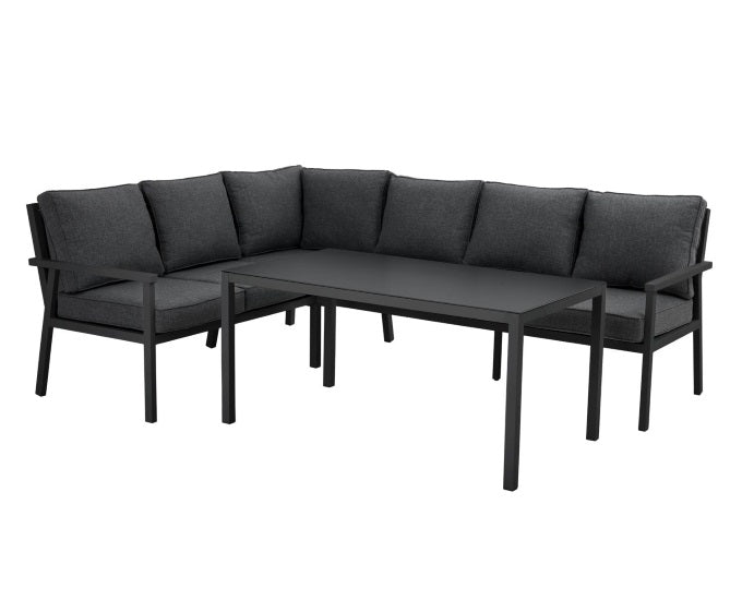 czarny wysoki narożnik Rana 252 L