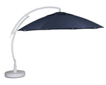 parasol biało niebieski