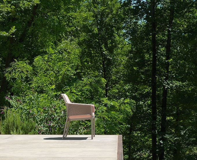 poduszka na oparcie Net Relax różowa