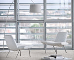 Fotel skórzany Mies 415 w kolorze PBI