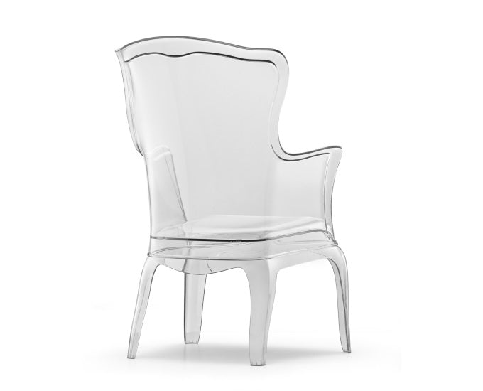 Fotel Pasha 660 w kolorze przezroczystym 