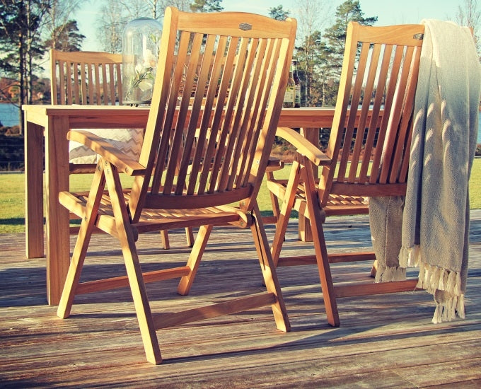 Fotel regulowany teak Veronica