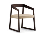 Fotel drewniany Sign 455 w kolorze wenge