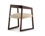 Fotel drewniany Sign 455 w kolorze wenge