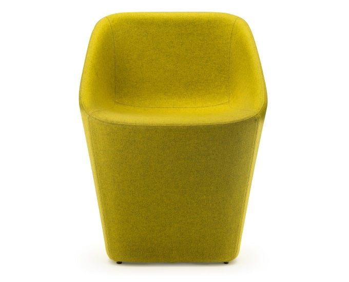 Tapicerowany fotel Log 365 w kolorze G25