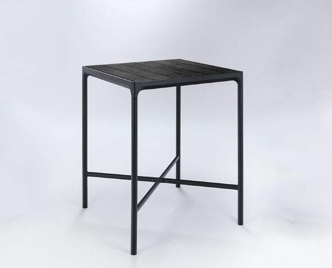 stół barowy 90x90 Four aluminiowy blat