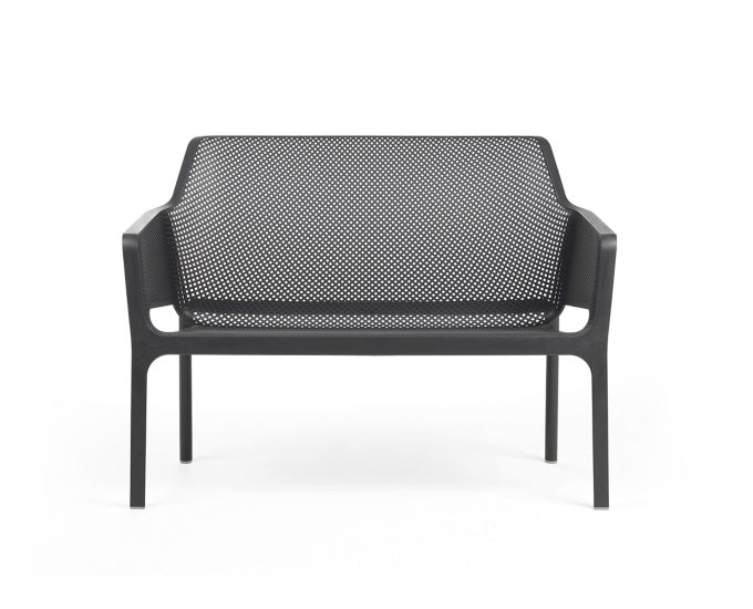 grafitowa ławka Net