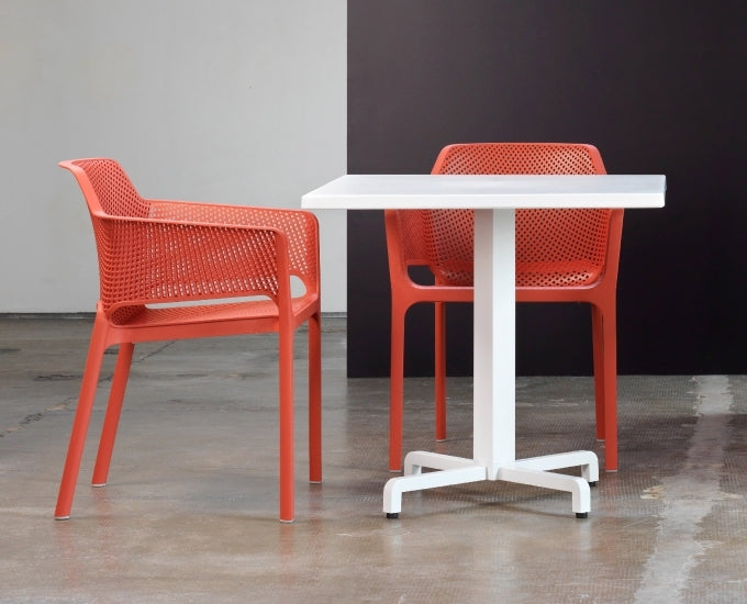 krzesła Net koralowe