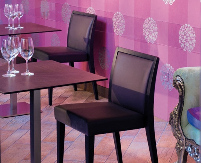 Krzesła dębowe Glam 435 w kolorze wenge