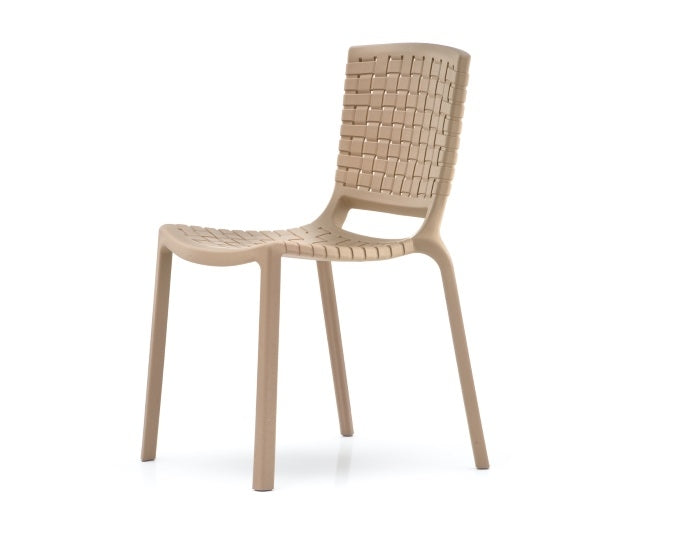 Plecione krzesło Tatami 305 w kolorze satyna