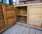 kuchnia tarasowa gres teak