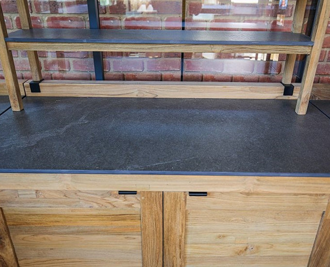 kuchnia tarasowa gres teak