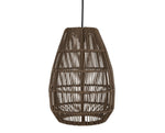 lampa wiszącz technorattan Pami brąz