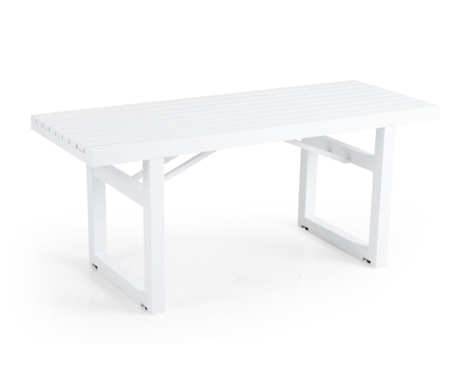 mała ławka aluminiowa Kordoba