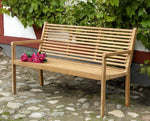 ławka teakowa 2 osobowa Lugo