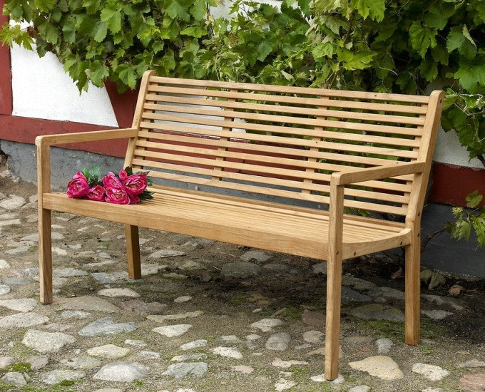 ławka teakowa 2 osobowa Lugo