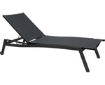 leżak antracyt Allround siatka carbon