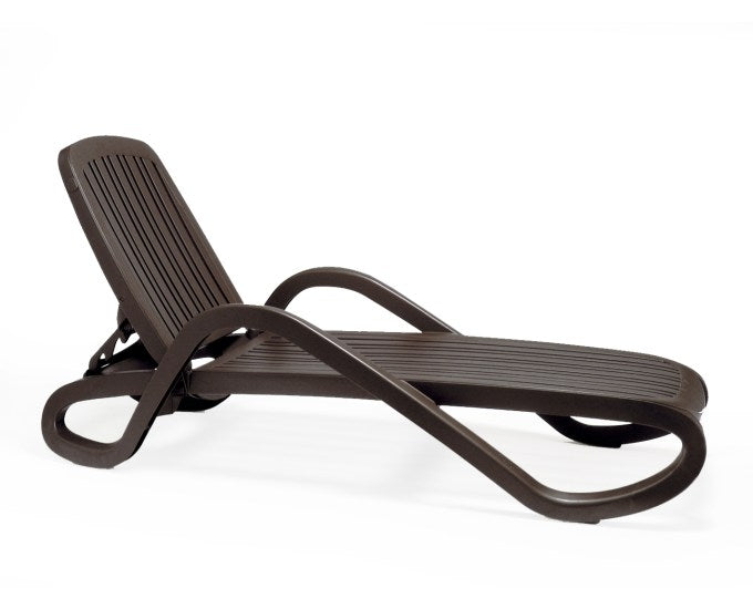 leżak Eden brązowy