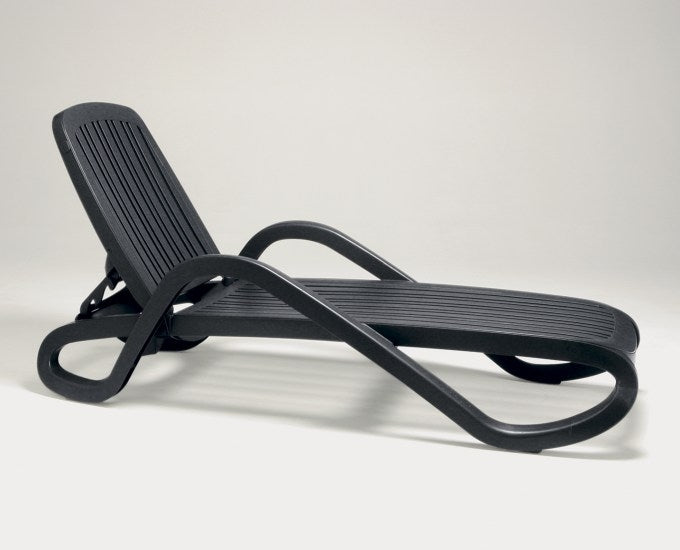 leżak Eden grafitowy