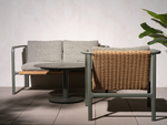 Mała sofa ogrodowa 2 osobowa Motty
