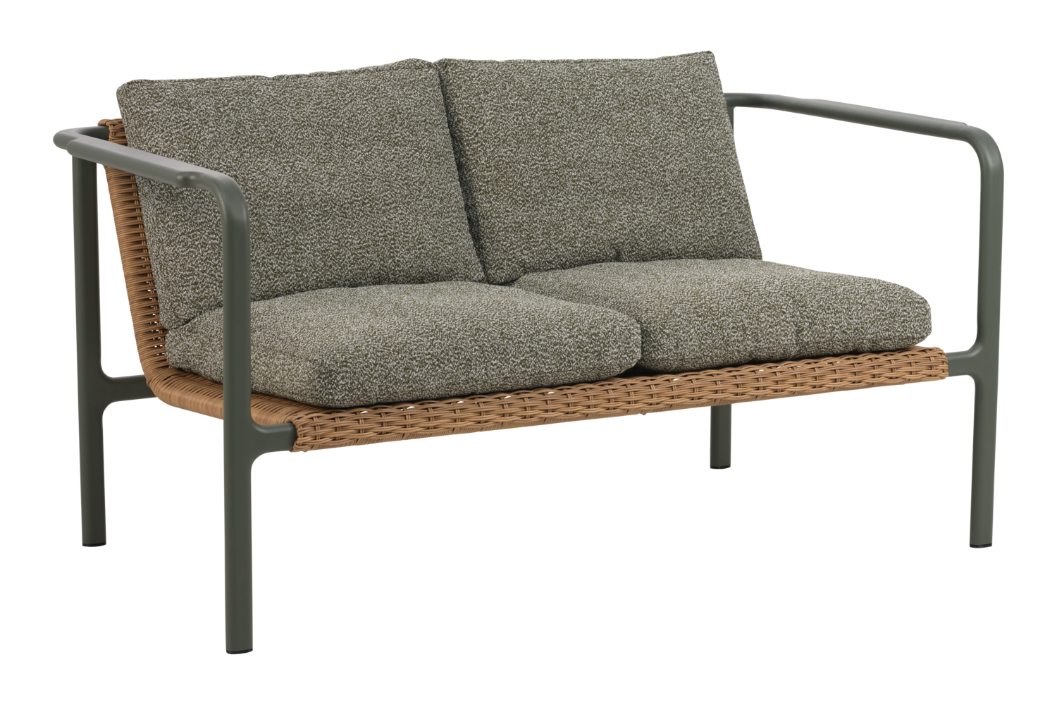 Mała sofa ogrodowa 2 osobowa Motty